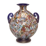 Vaso de Murano com Murinas Coloridas