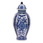 Vaso Decorativo de Cerâmica Chinoiserie I