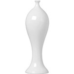 Vaso Decorativo Rivieira Slin Pequeno 1912 Ana Maria Branco - (32x10x10cm)