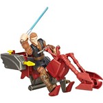 Veículo Hero Mashers Star Wars EP VII Speeder Bike W Anakin Skywalker - Hasbro