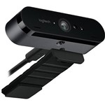Webcam Gamer Brio 4k Pro Tecnologia HDR e Rightlight 3 - Logitech