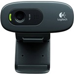 Webcam Logitech HD 3MP C270 Preto