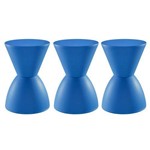 2 X Banquetas Tub - Prince - Azul
